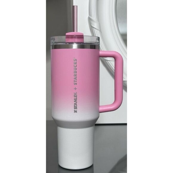 Stanley x Starbucks Philippines Exclusive 2024 “SWEET PINK” 40oz Tumbler - Picture 1 of 5